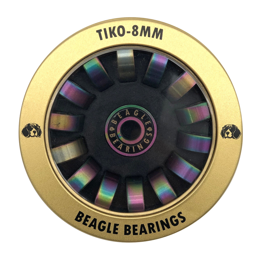 Beagle Bearings 8mm Black