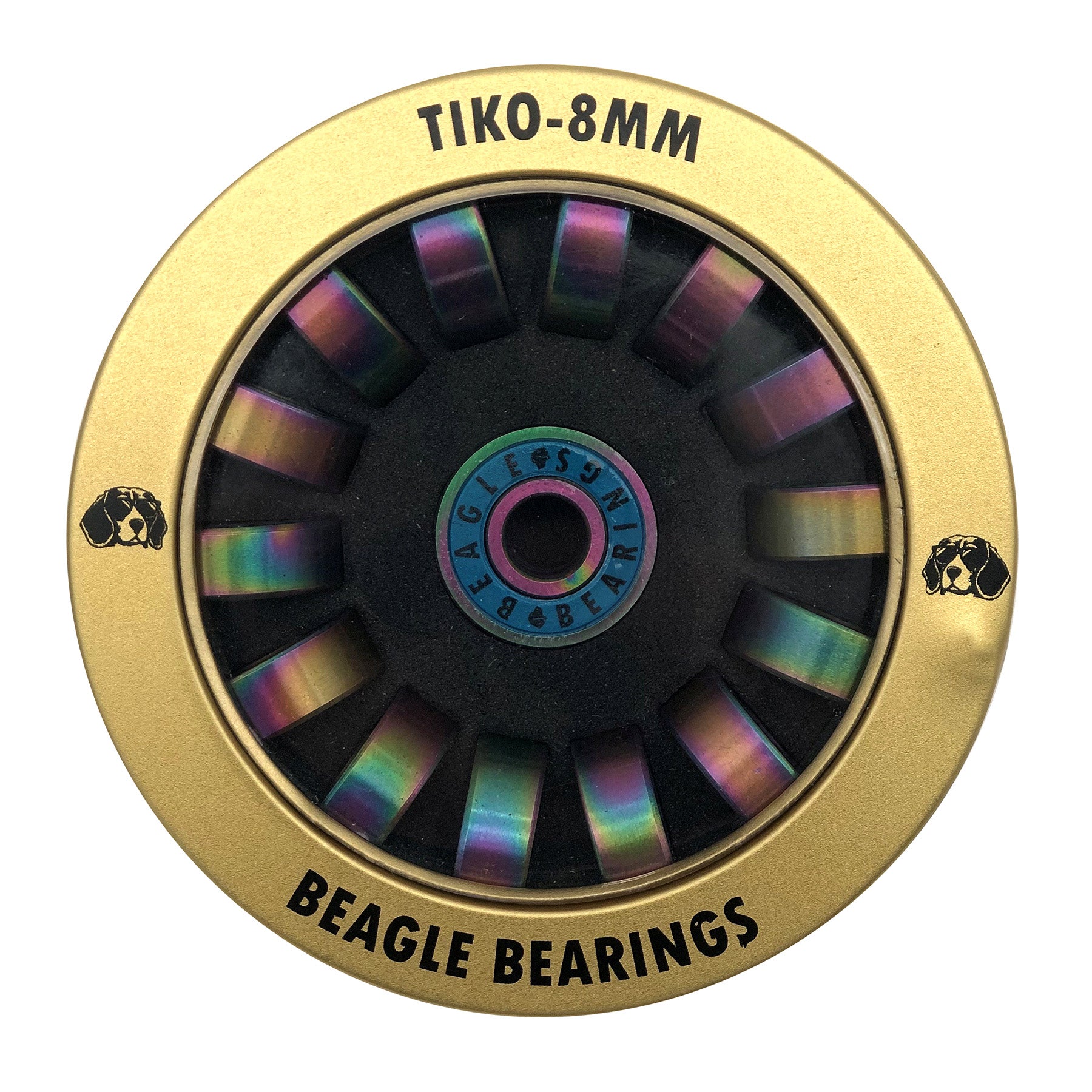 Beagle Bearings 8mm Blue